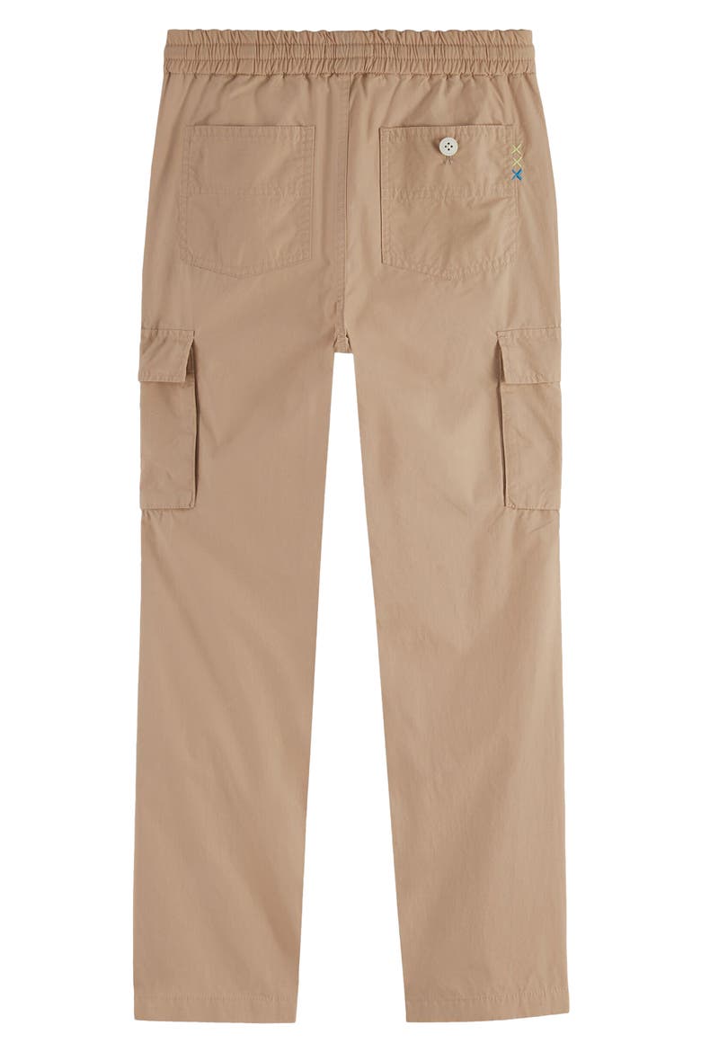 Kids' Straight Leg Cotton Cargo Pants, Alternate, color, SOFT CAMEL