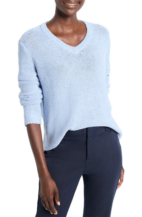 Crimpy V-Neck Sweater