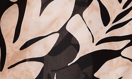 Mimi Flamingo Ariel Strapless Cowl Back Semisheer Maxi Cover-up Dress In Multi