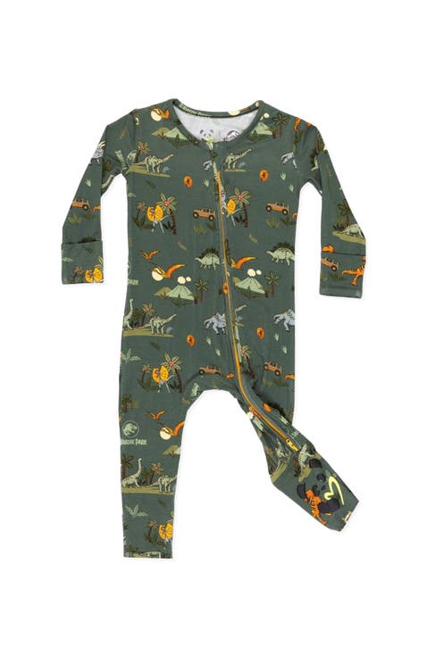 Baby Jurassic Park Safari Convertible Footie