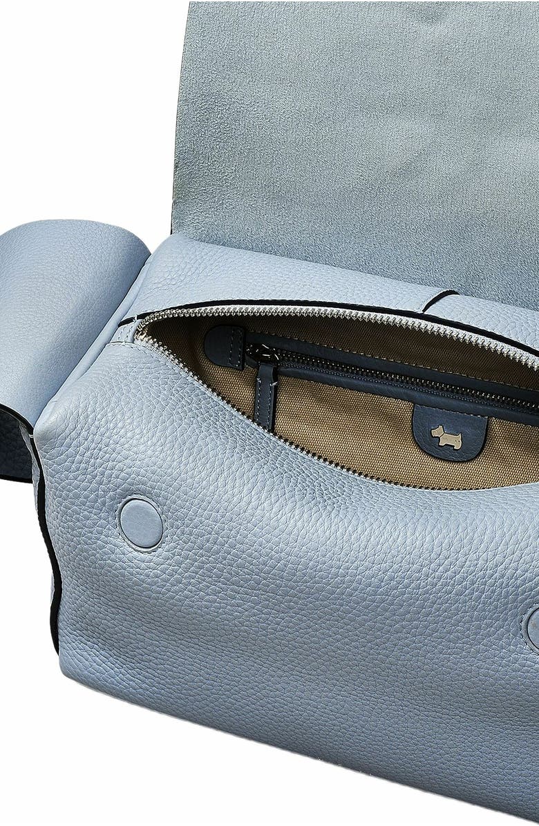 Radley De Beauvoir Medium Ziptop Shoulder Bag, Alternate, color, Smoke Blue