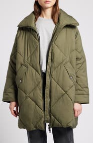 OOF WEAR Memory Nylon Water Repellent Quilted Jacket
