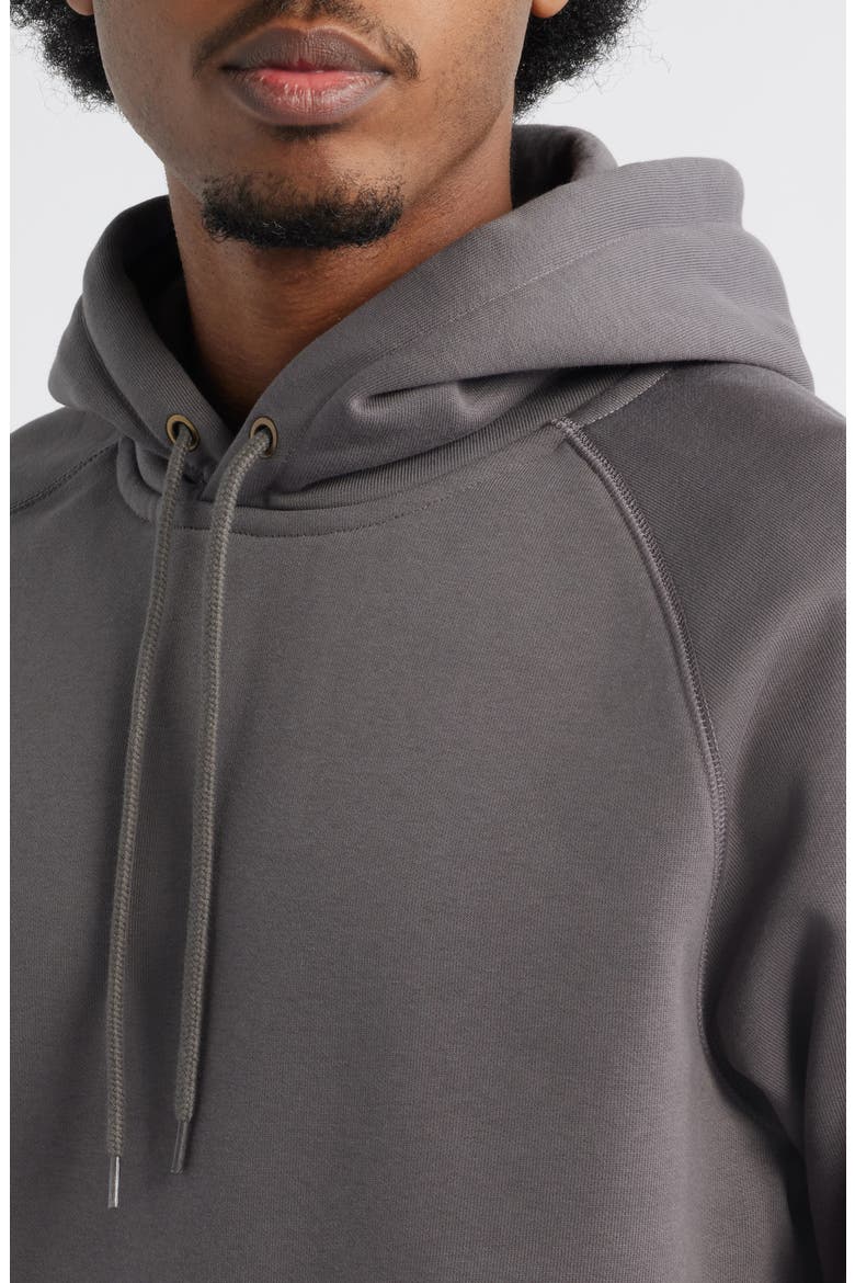 Chase Fleece Hoodie, Alternate, color, PORPHYRY / GOLD