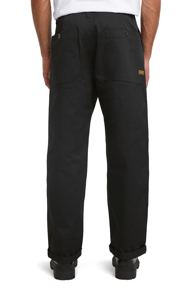 Pleat Front Chinos, Alternate, color, DK BLACK