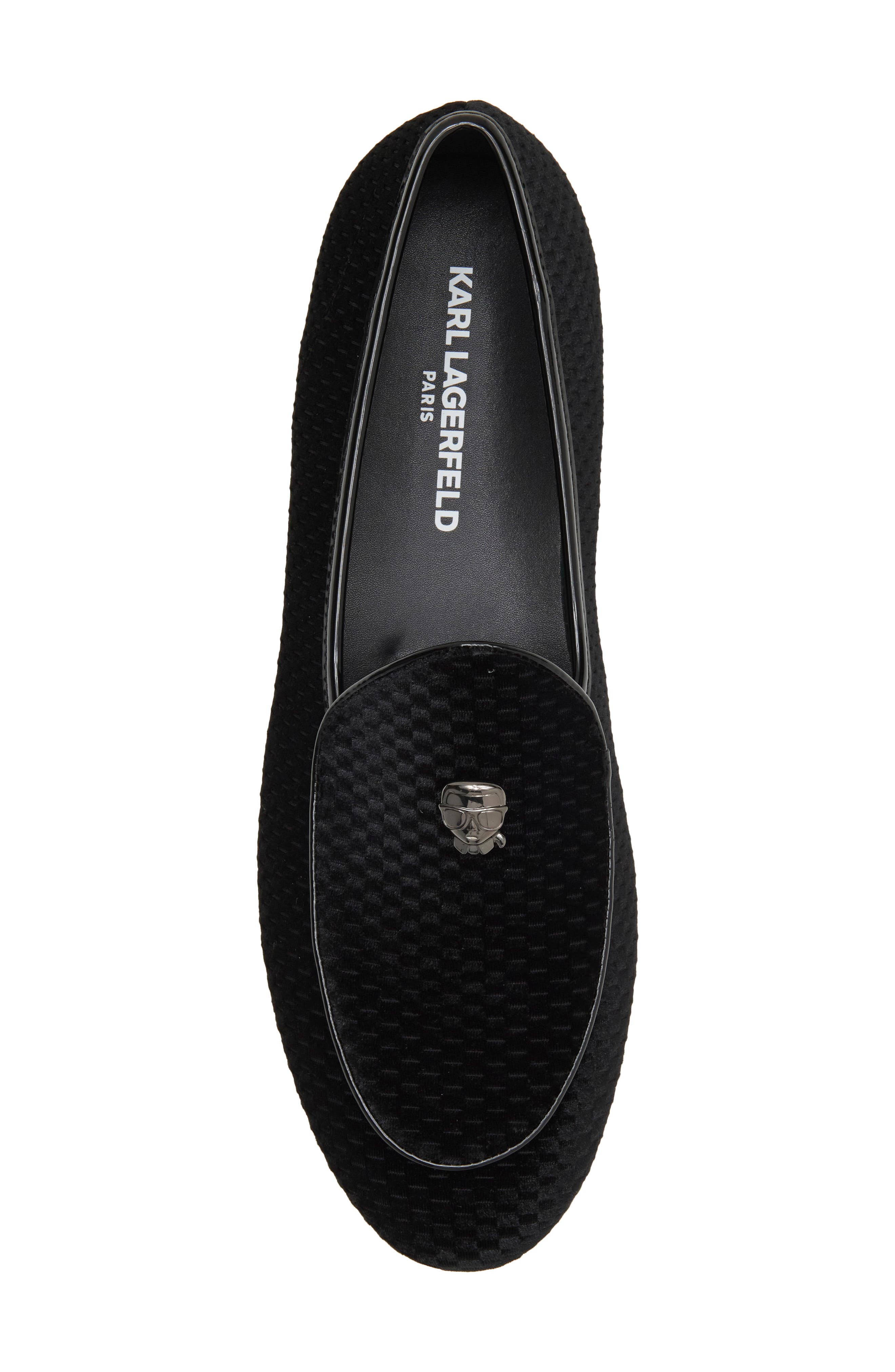 Serge Slipper, Alternate, color, BLACK