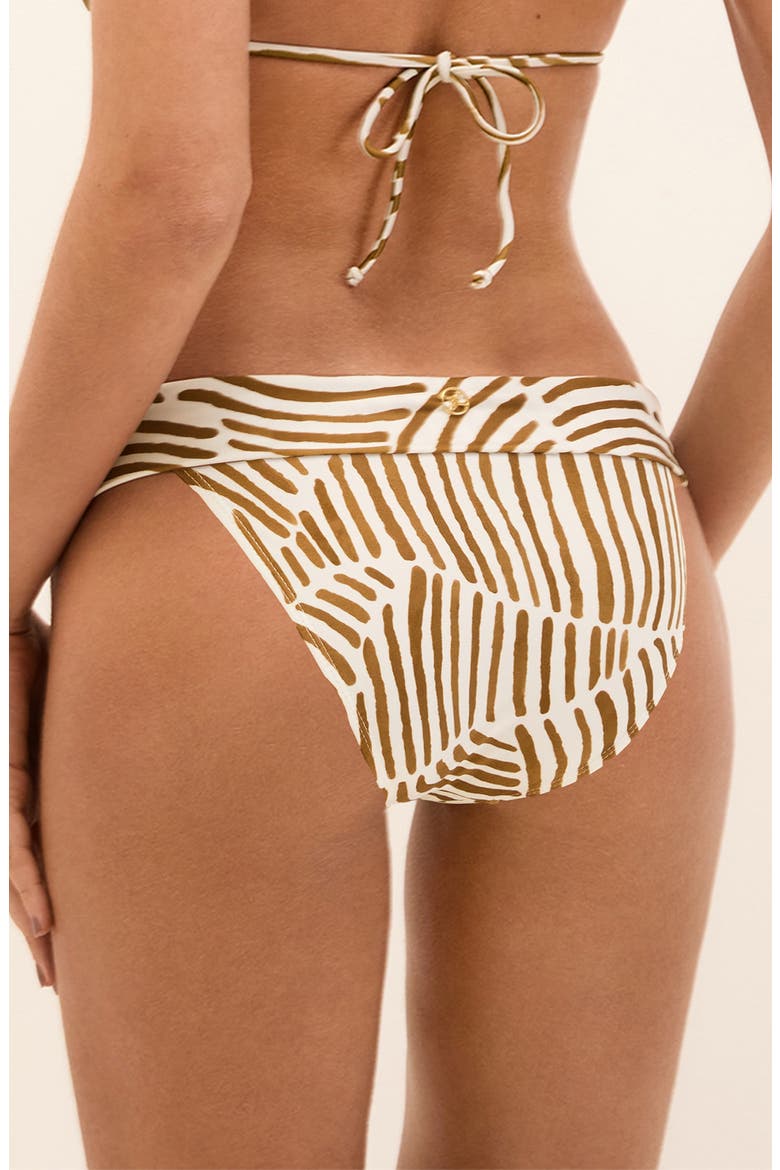 Bia Printed Tube Bikini Bottoms, Alternate, color, BEIGE MULTI
