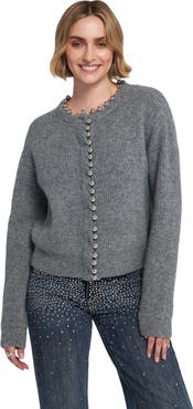 ELLE Collection Beaded Cardigan