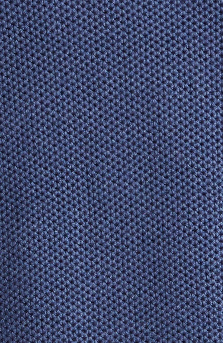 ISAIA Wool, Silk & Cashmere Bomber Cardigan, Alternate, color, Blue