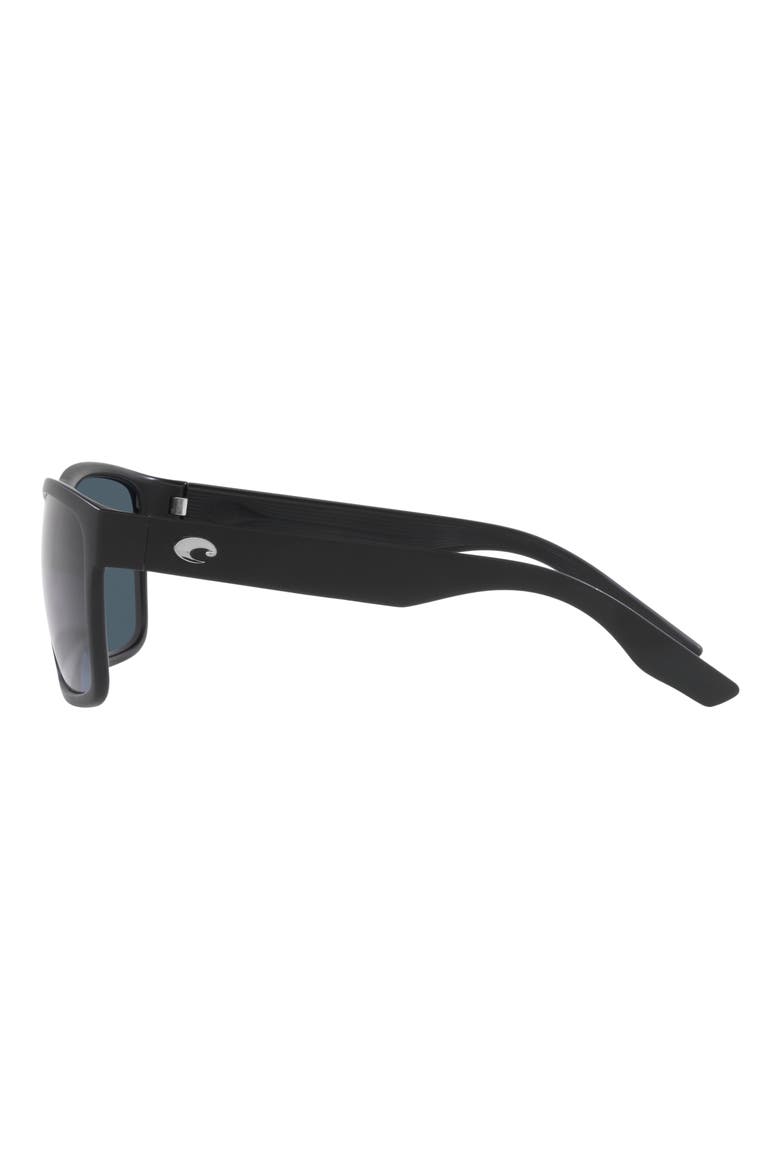 Paunch XL 59mm Square Sunglasses, Alternate, color, MATTE BLACK