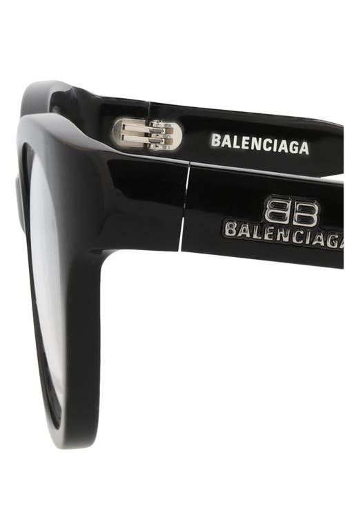 Balenciaga 53mm Cat Eye Optical Glasses In Multi