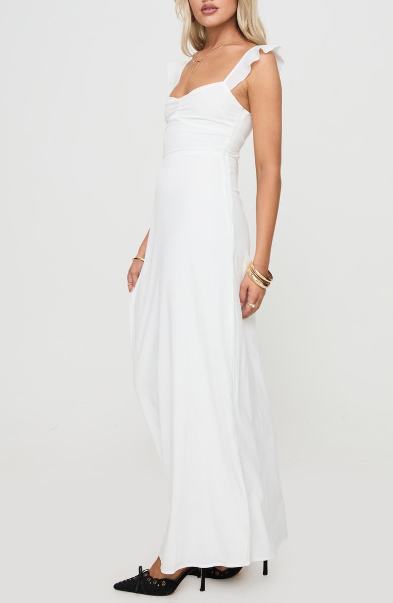 Landon Lace-Up Back Maxi Dress