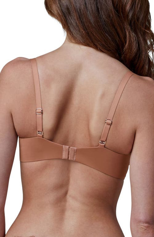 Skarlett Blue Minx Lace Balconette Bra In Gold