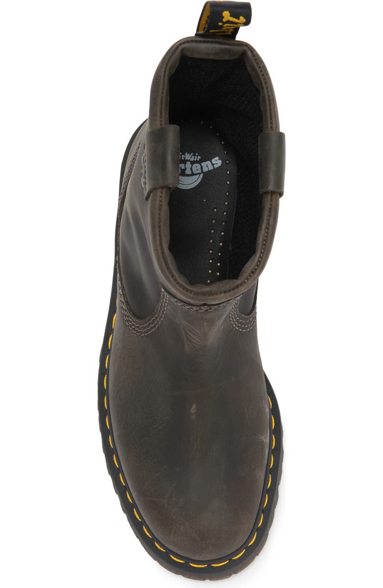 Dr. Martens Anistone Lo Boot, Alternate, color, Charcoal Grey Burnished Waxy