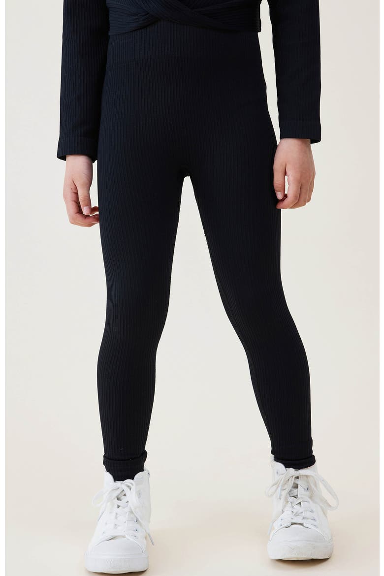 Kid's Imogen Seamfree Legging, Alternate, color, Black