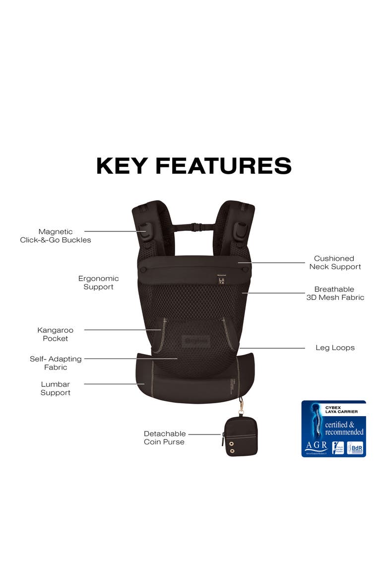 Laya Carrier, Alternate, color, CHOCOLATE BROWN