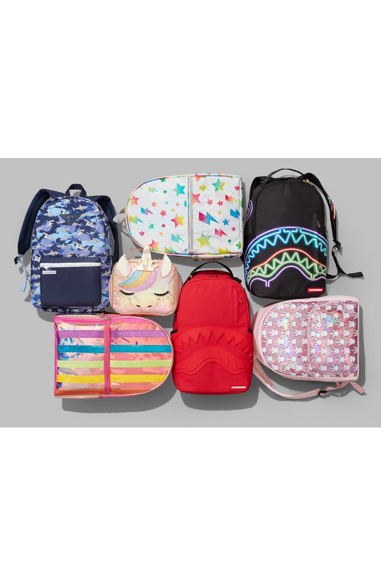 Sprayground Neon Shark Backpack, Alternate, color,