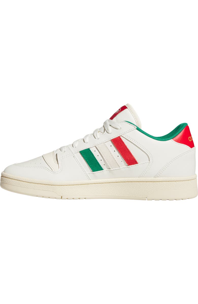 adidas Break Start Sneaker, Alternate, color, Off White/ Red/ Bold Green