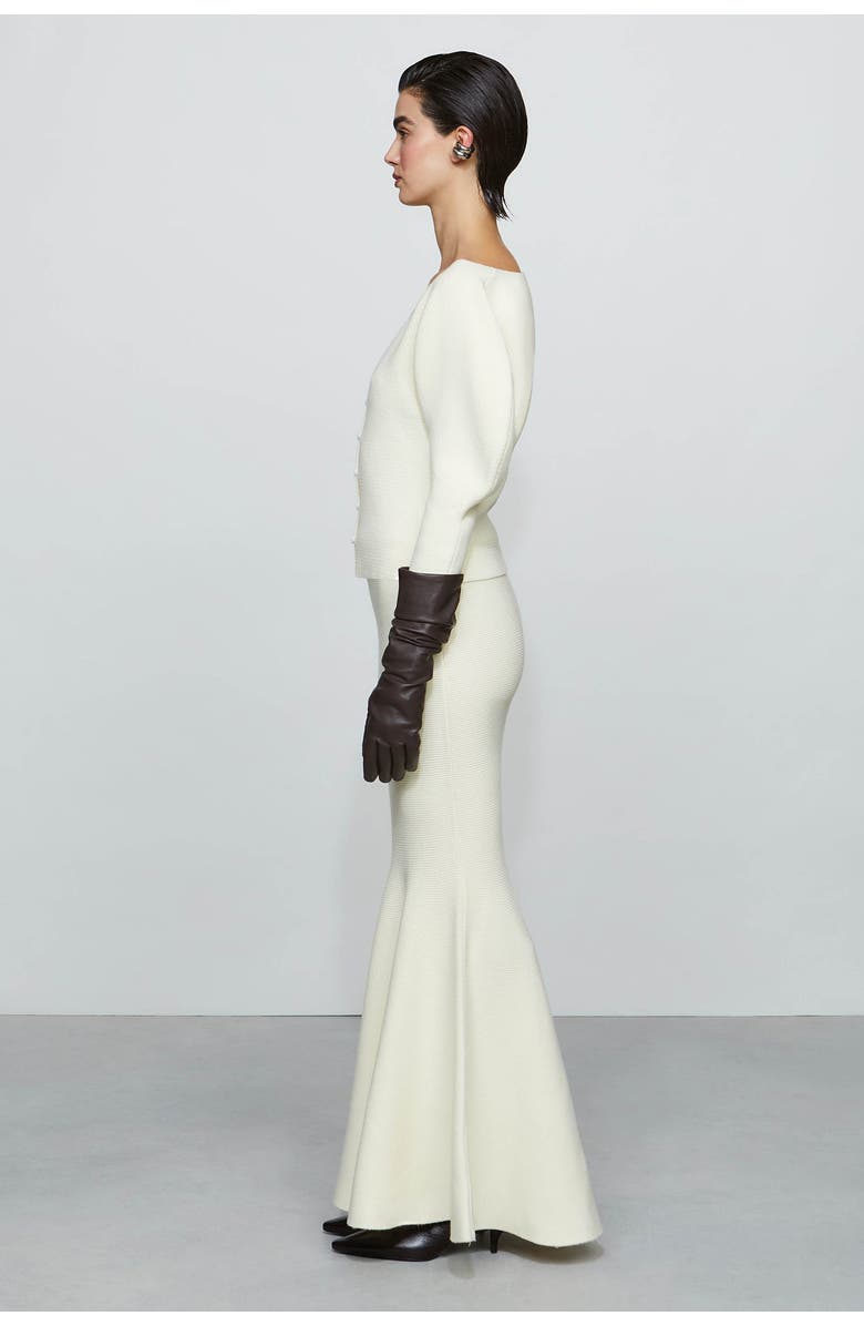 Et Ochs Wesley Knit Skirt, Alternate, color, Ivory