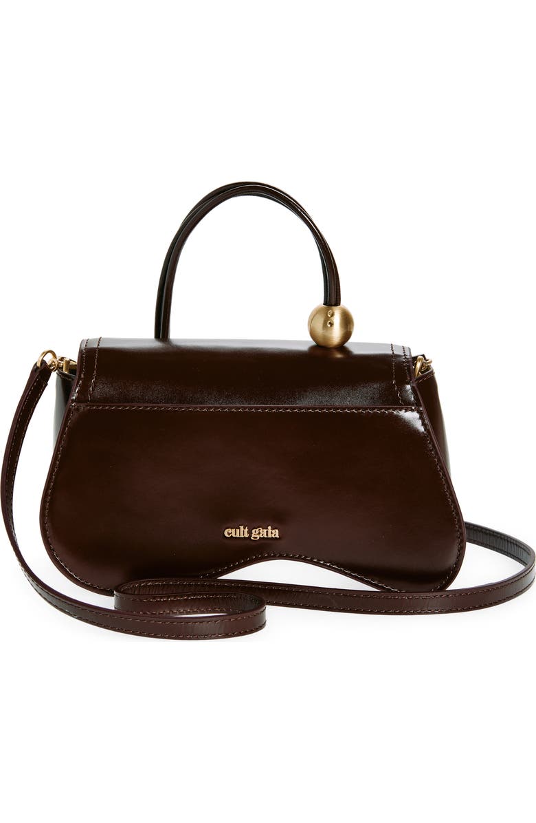 Cult Gaia Kazia Leather Crossbody Bag, Alternate, color,