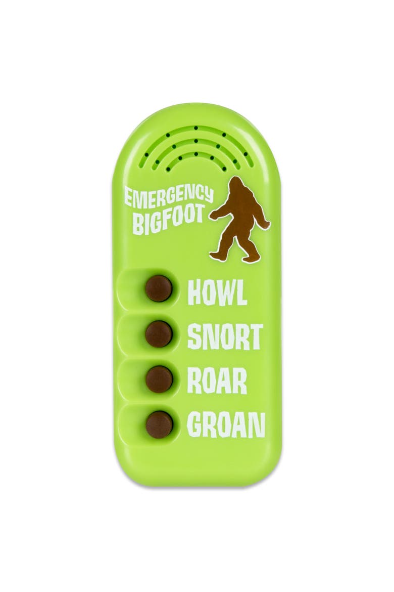Emergency Bigfoot Prank Toy, Alternate, color, Multicolored