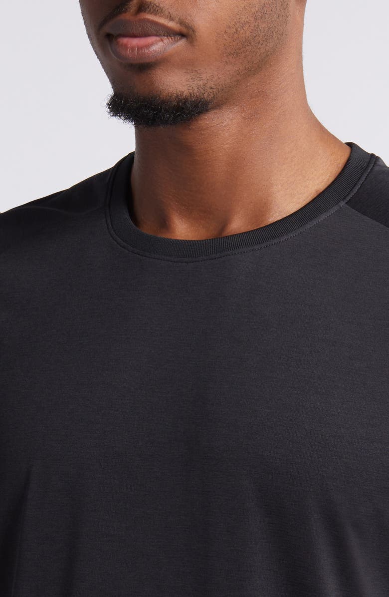 Zella Racquet Performance T-Shirt, Alternate, color, Black