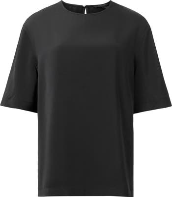 ★ALLSAINTS★ Amelie satin tee W032PC5 AllSaints Amelie Satin T-Shirt | Nordstrom