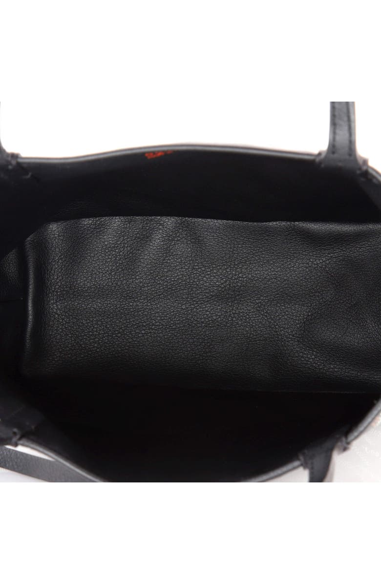 Pre-Owned Goyard Anjou Reversible Tote Coated Canvas Mini, Alternate, color, Black