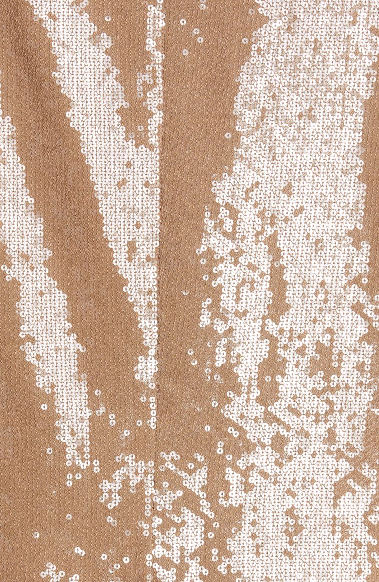 Brunello Cucinelli Sequin Double Breasted Blazer, Alternate, color, 