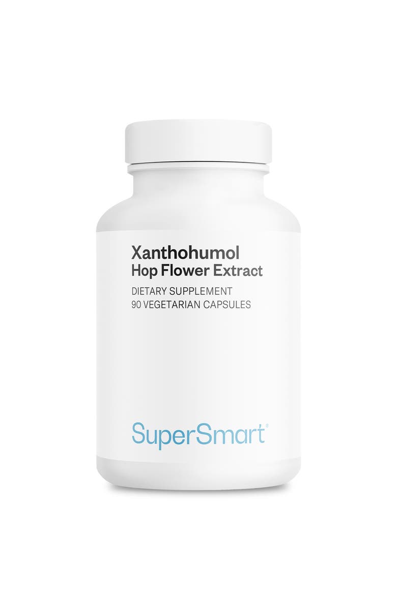 SuperSmart Xanthohumol Supplement 150mg, Main, color, NO COLOR