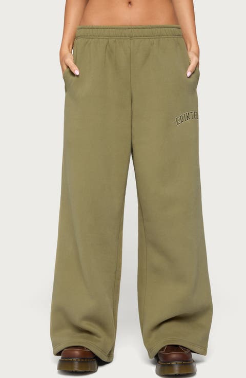 Major Wide Leg Sweatpants