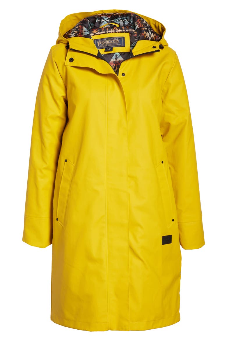 Women's Victoria Insulated Raincoat, Alternate, color, YELLOW
