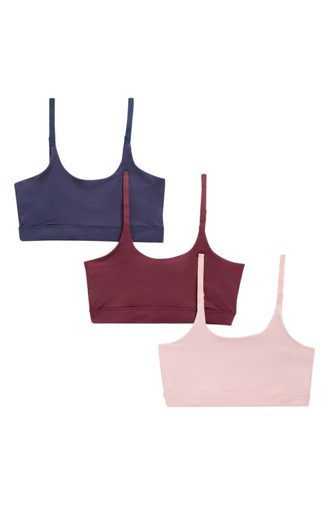 Assorted 3-Pack Ultimate Stretch Bralettes