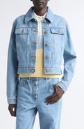 Thom Browne Shrunken Selvedge Denim Jacket