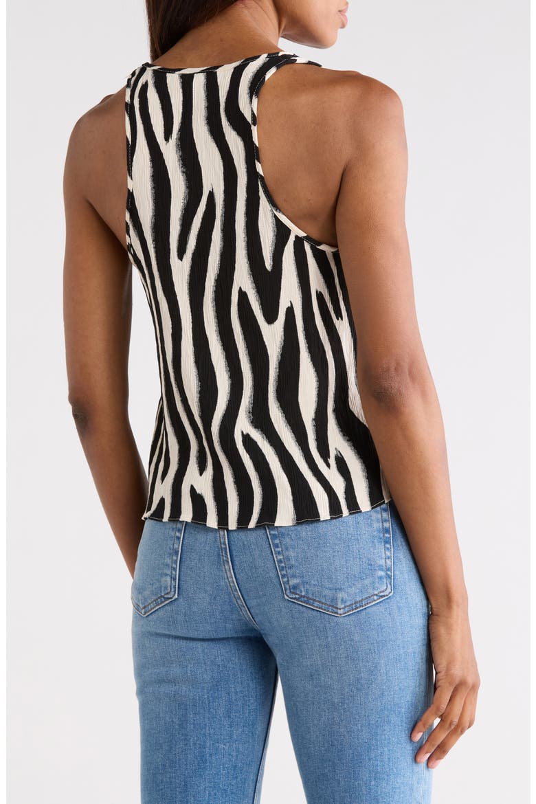 Printed Scoop Tank, Alternate, color, ZEBRA PRINT