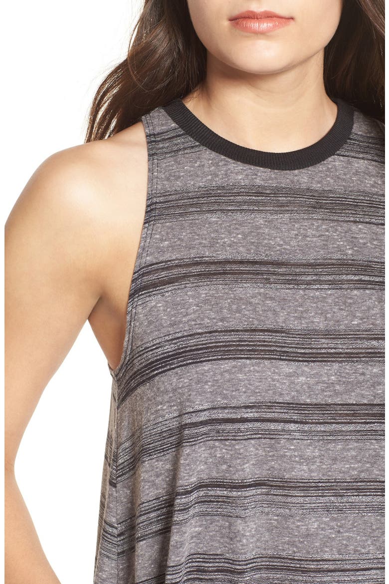 Stripe Swing Tank, Alternate, color, CHARCOAL