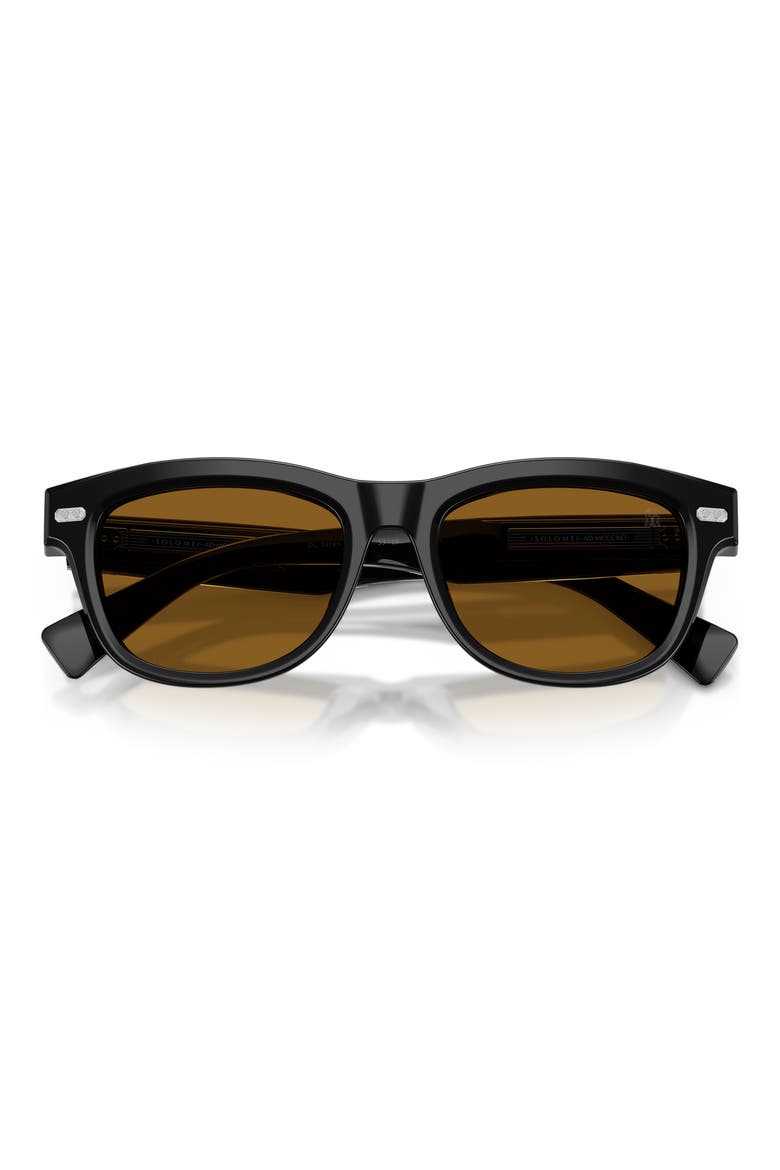 Stanley J 53mm Pillow Sunglasses, Alternate, color, TERRACOTTA