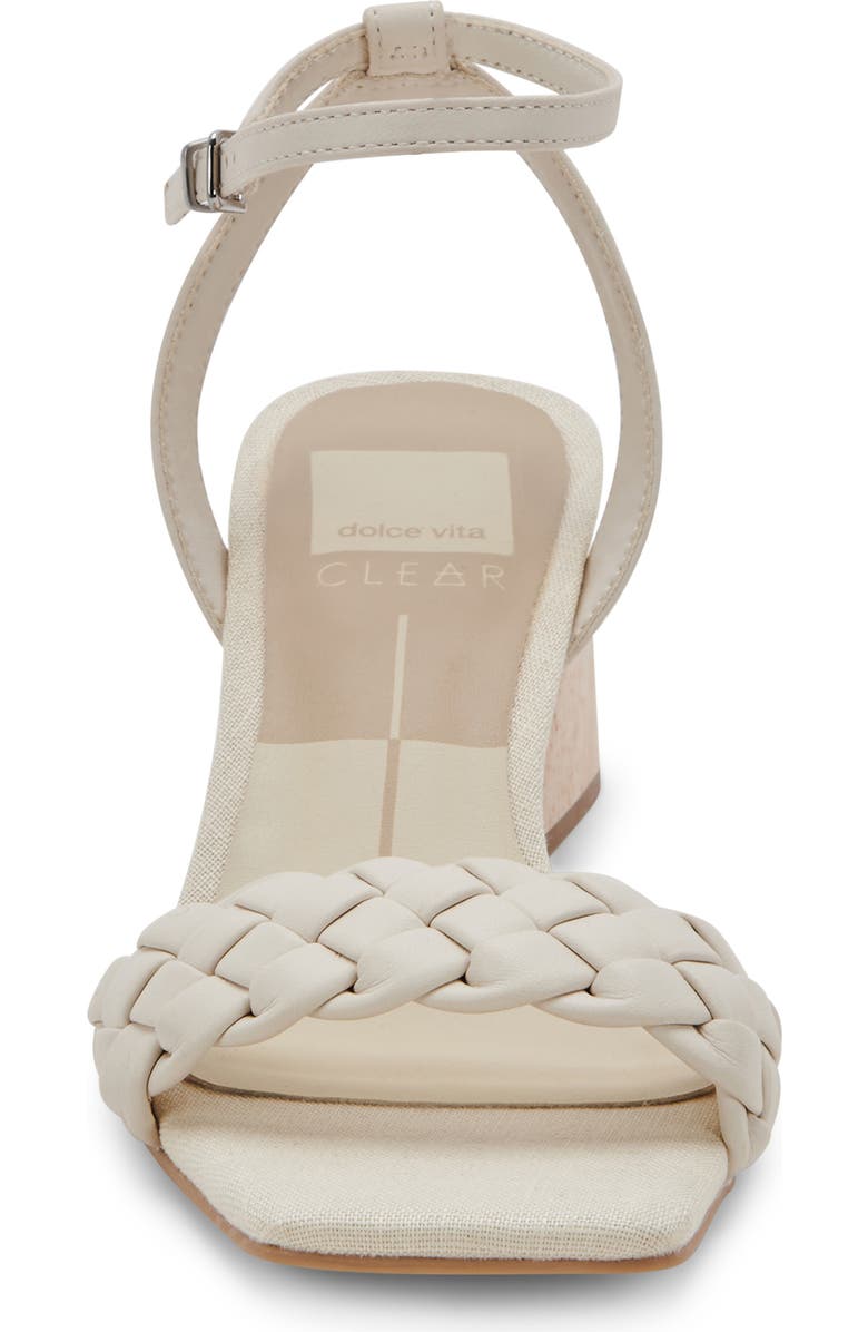 CLEAR BY DOLCE VITA Dolce Vita Maren Ankle Strap Sandal, Alternate, color, Ivory Stella