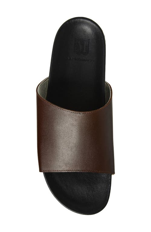 Bruno Magli Arthur Slide Sandal In Brown