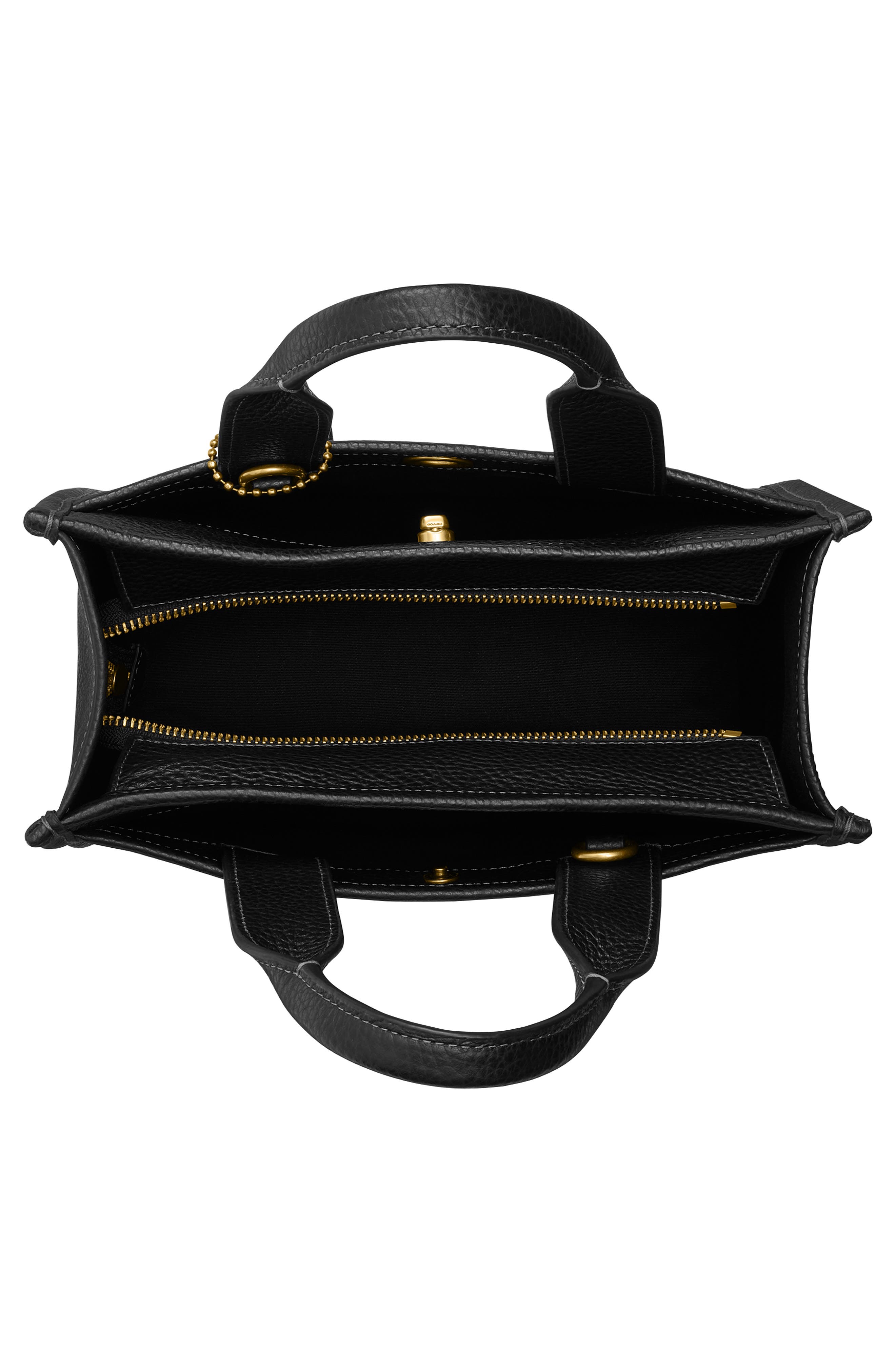 COACH Bubble 26 Leather Cargo Tote, Alternate, color, 