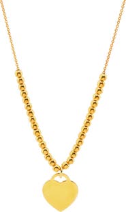 AMERICAN EXCHANGE Heart Pendant Necklace