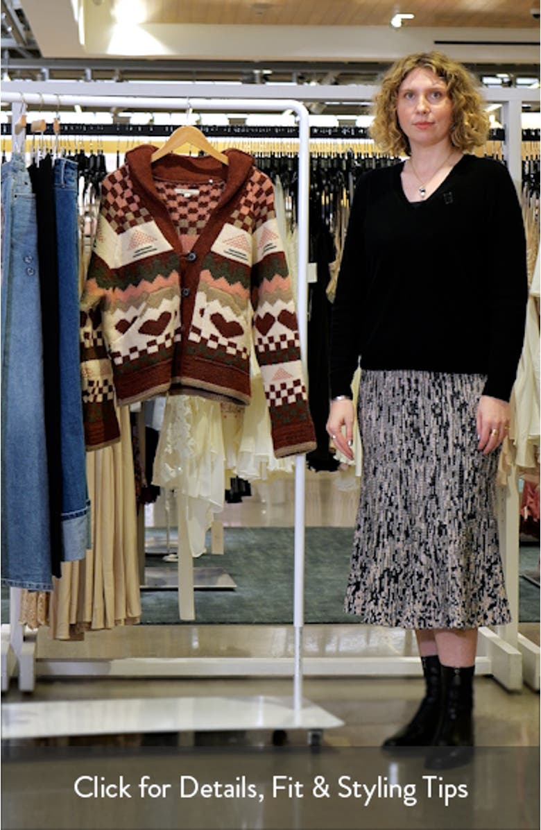 Ruby Wool Blend Shawl Collar Cardigan, sales video thumbnail