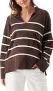 Ripe Maternity Scout Stripe Maternity/Nursing Knit Sweater