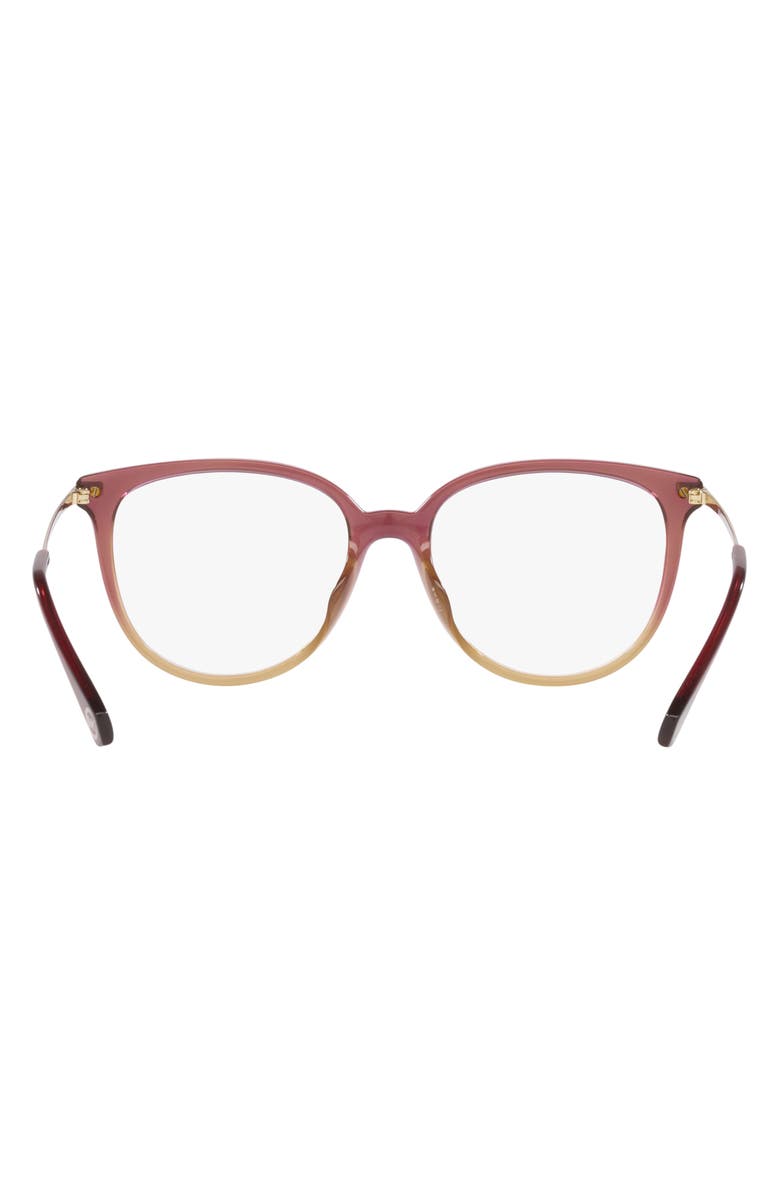 Michael Kors Westport 54mm Round Optical Glasses, Alternate, color, Rose