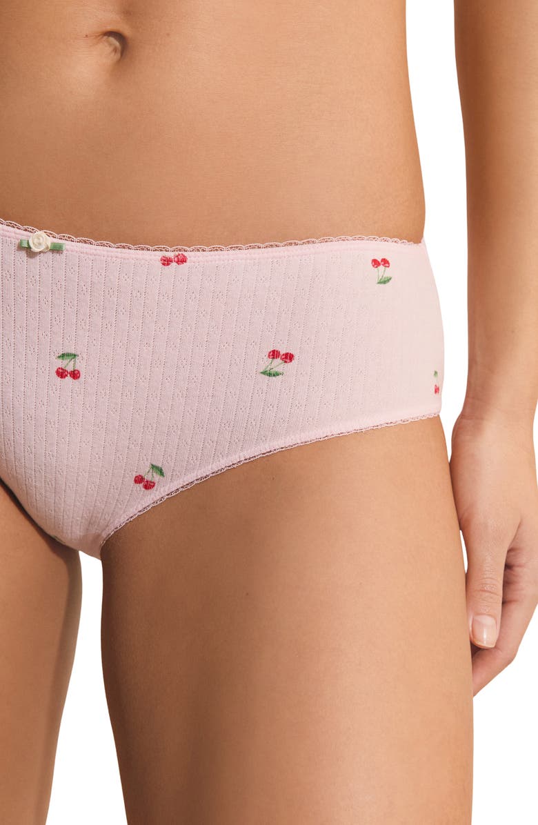 Etam Sleepover Hipster Briefs, Alternate, color, Imp Fond Rose