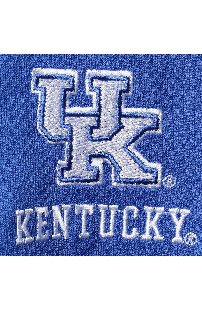 PROFILE Men's Royal Kentucky Wildcats Big & Tall Textured Raglan Quarter-Zip Jacket, Alternate, color, 