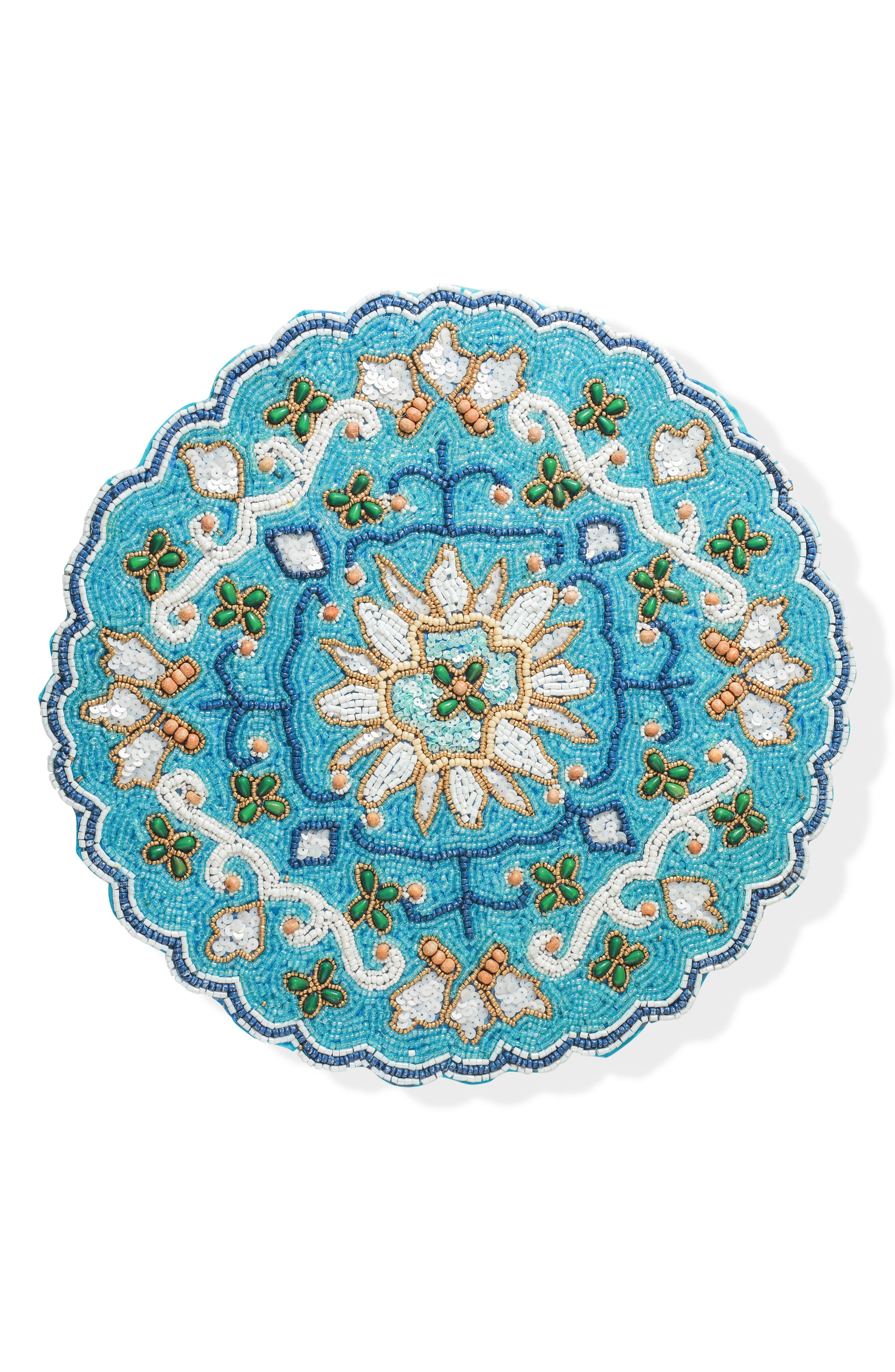 Tiramisu The Majestic Azulejo Beaded Placemat