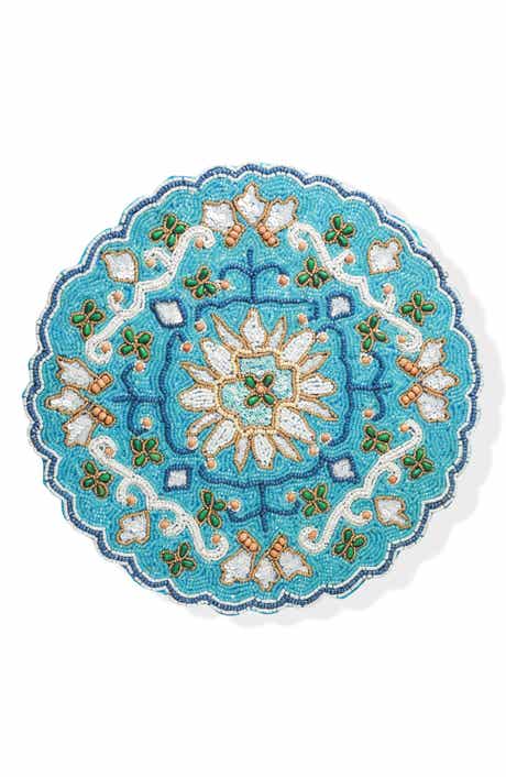 Tiramisu The Majestic Azulejo Beaded Placemat