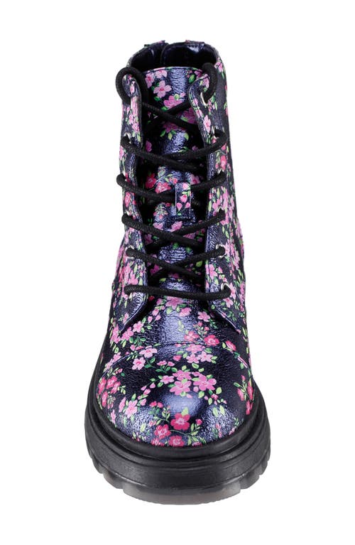 Nina Kids' Diana Combat Boot In Multi
