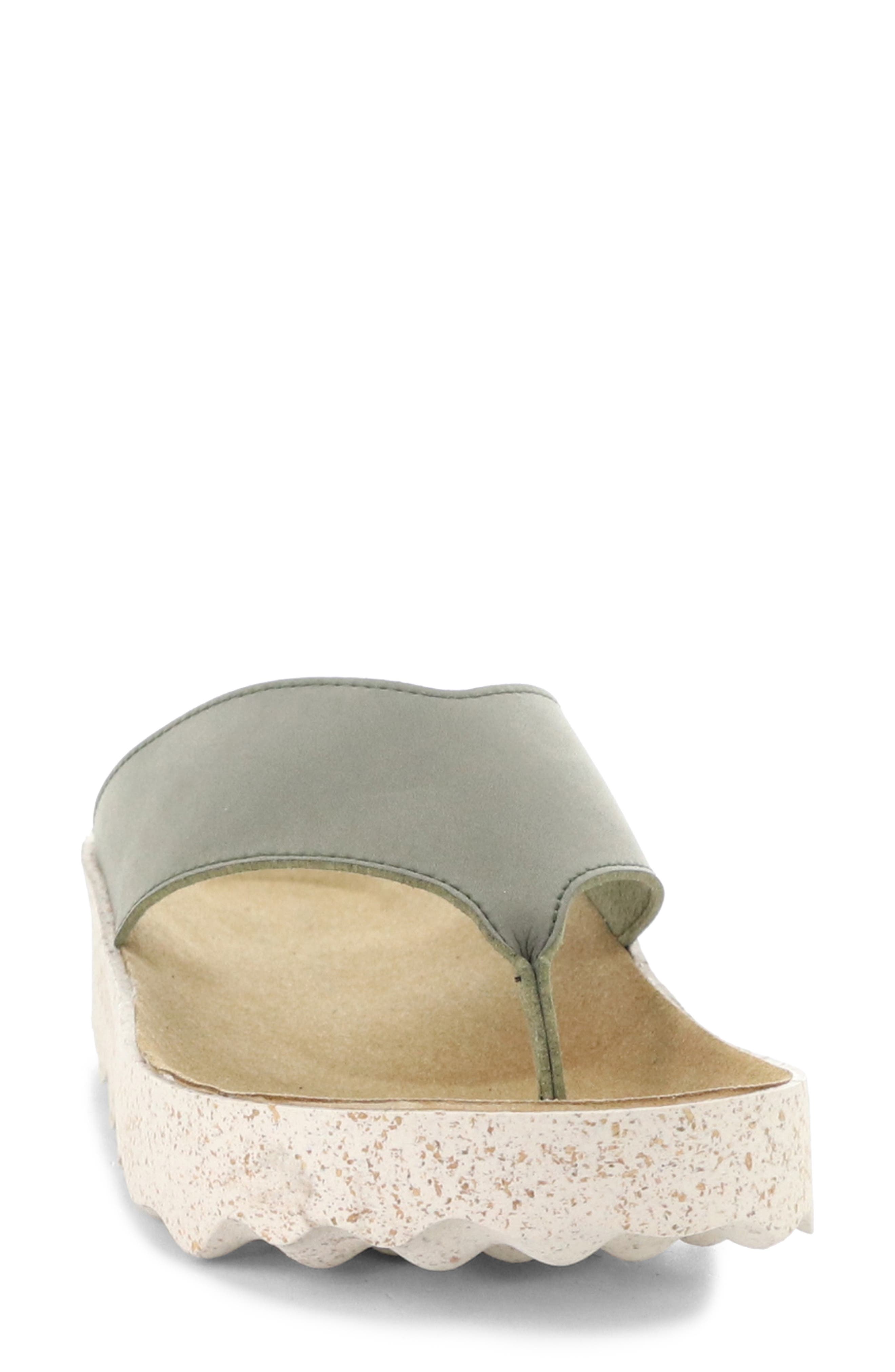 Cami Platform Flip Flop, Alternate, color, KHAKI