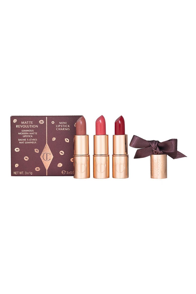 Matte Revolution Mini Lipstick Trio (Limited Edition), Main, color, NO COLOR